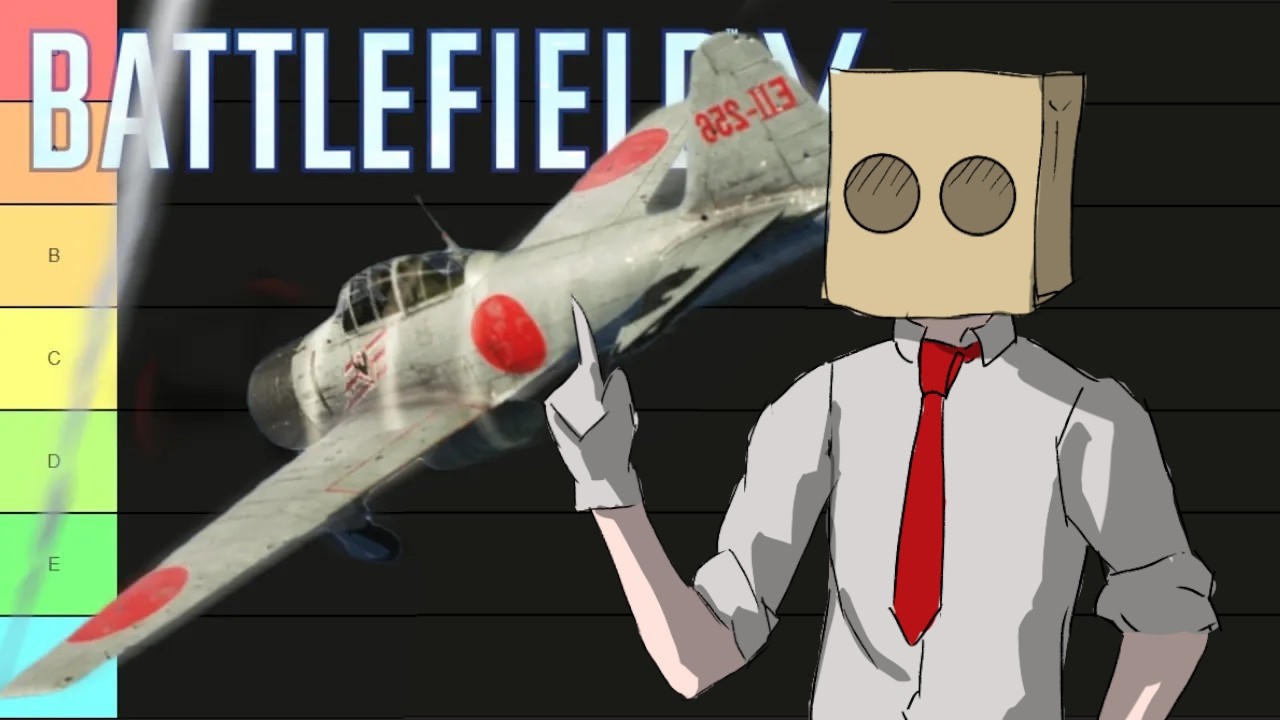 The Complete AIRPLANE TIER List | Battlefield V