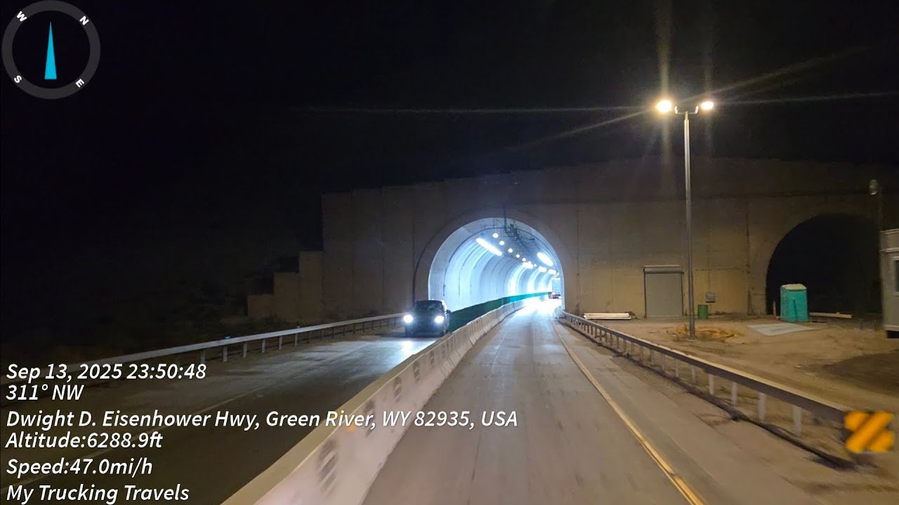 Green River Tunnel Wyoming Westbound
