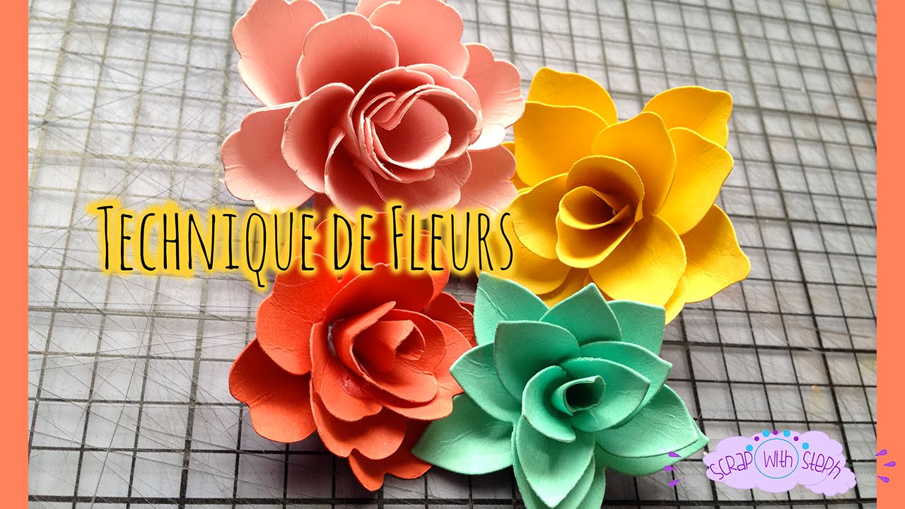 [Technique n°2] : Fleur & perforatrice Stampin'Up ! (débutante) ❀ | Scrap with Steph