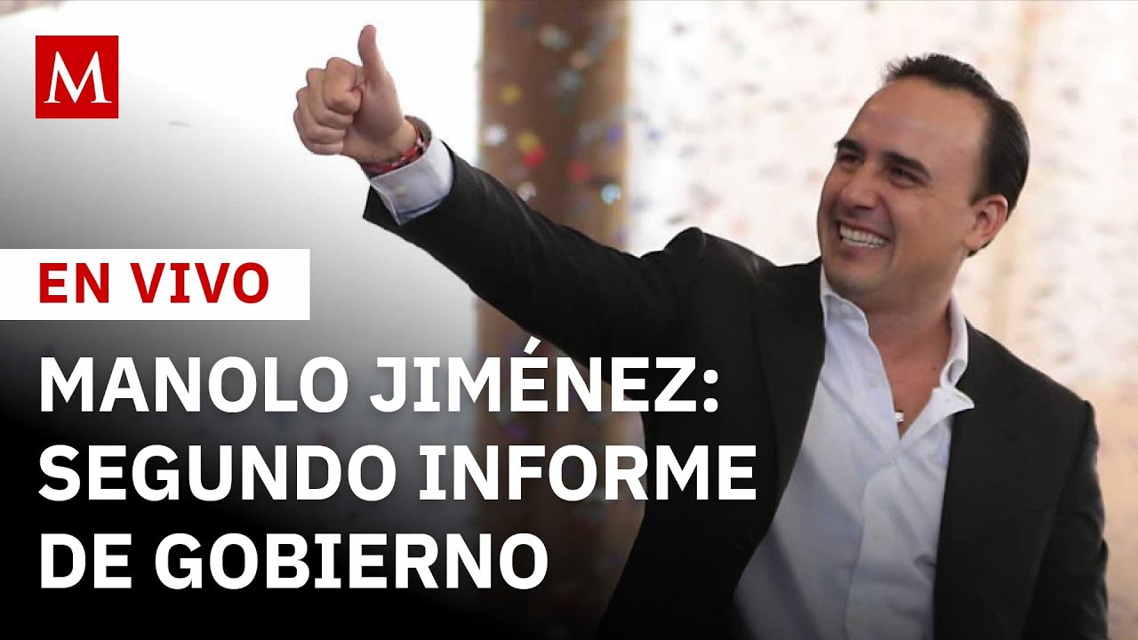 Manolo Jiménez presenta su segundo informe como gobernador de Coahuila