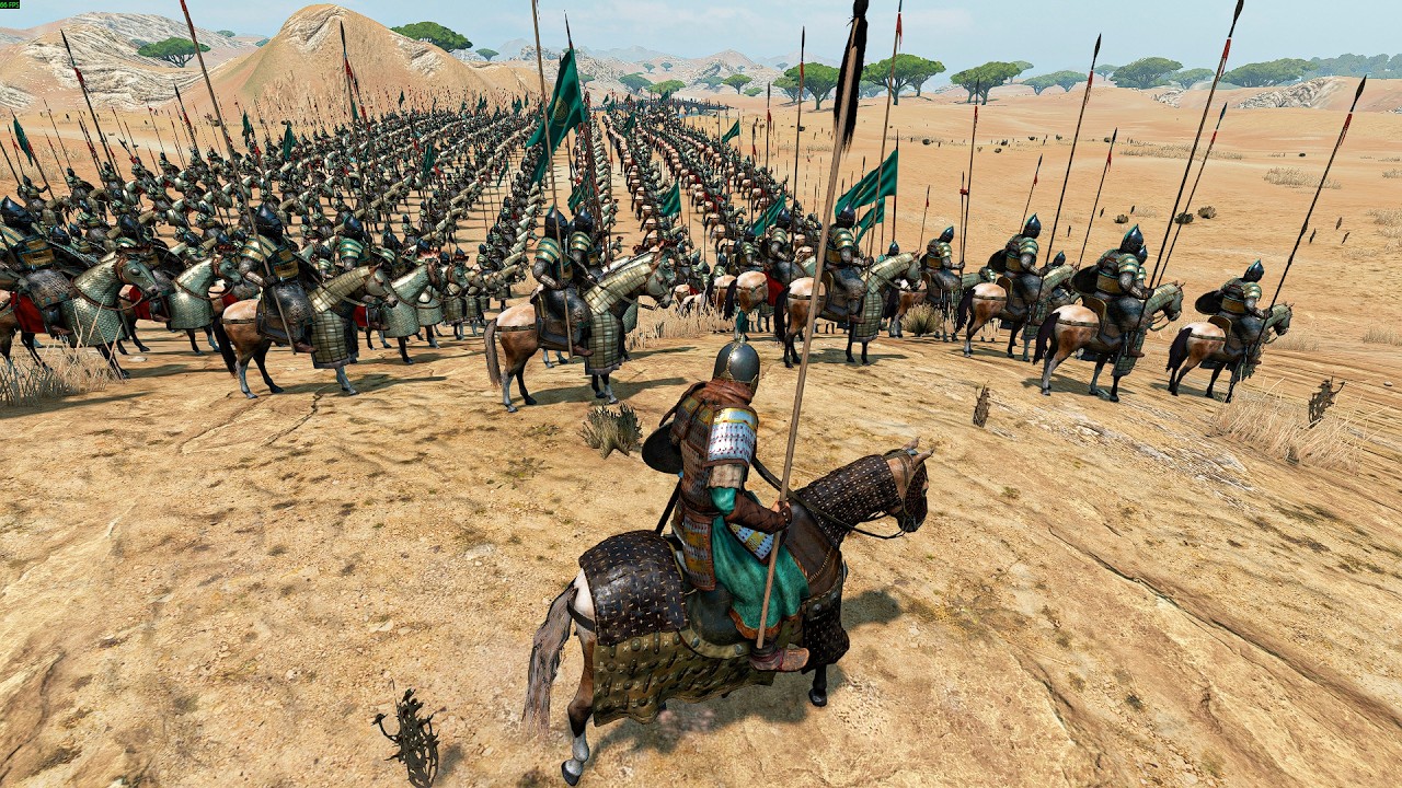 1,000 Cavalry Charge 1,000 Aserai in the Desert — Open Field Massacre?