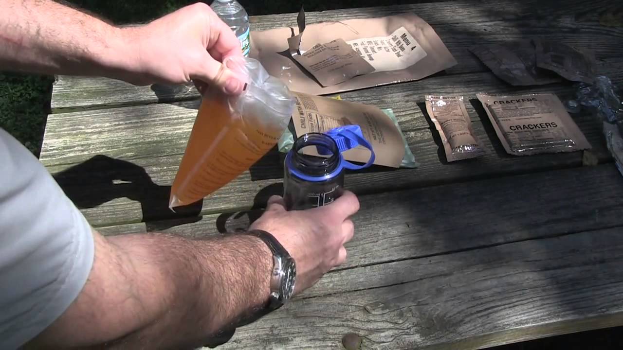 MRE Meal, Menu 4, prep and review