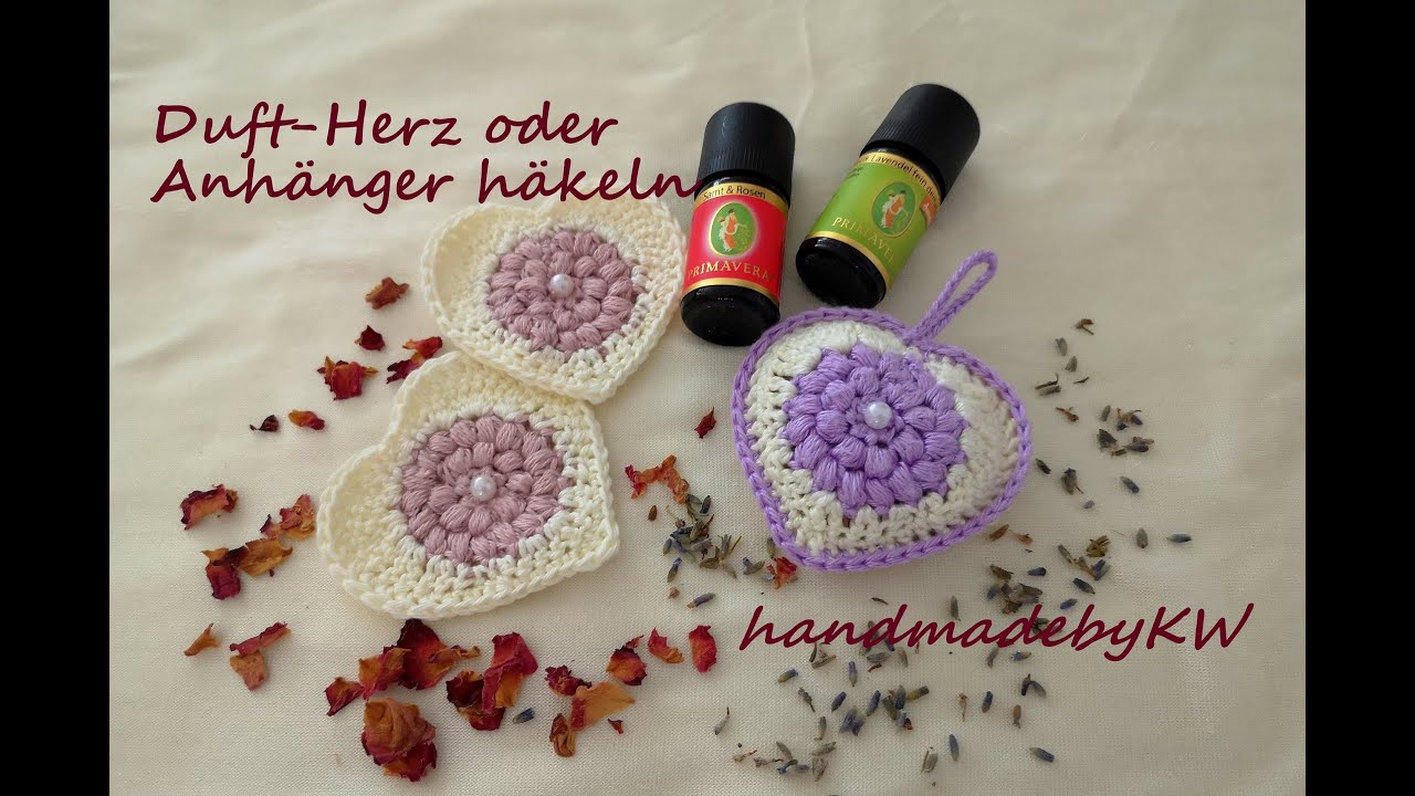 Duft Herzen häkeln