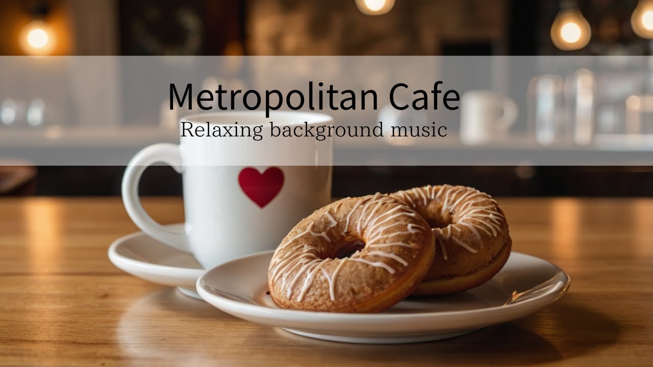 Metropolitan Cafe BGM [30 Min] | Relaxing Music for Study and Work