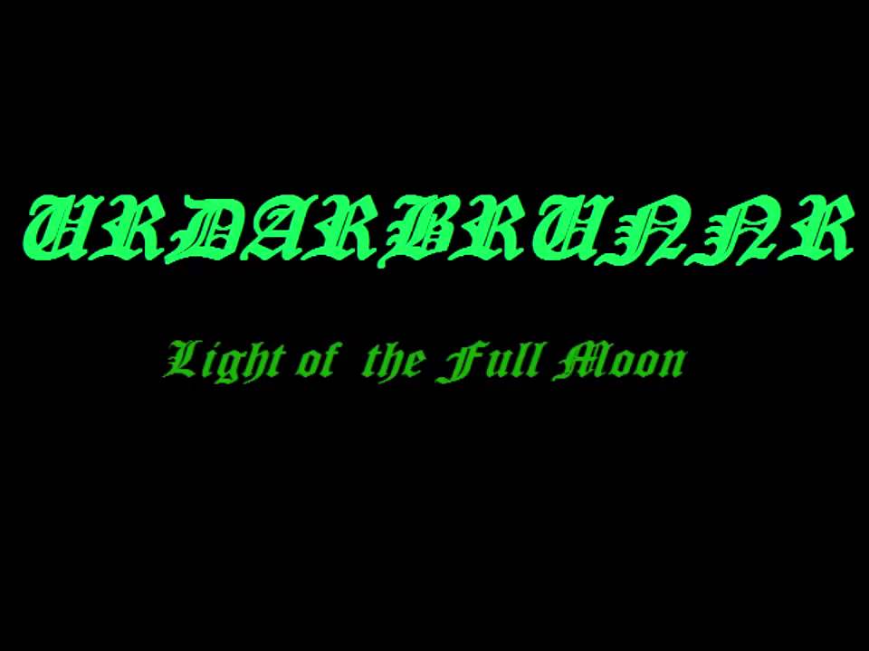 Urdarbrunnr- Light of the full moon