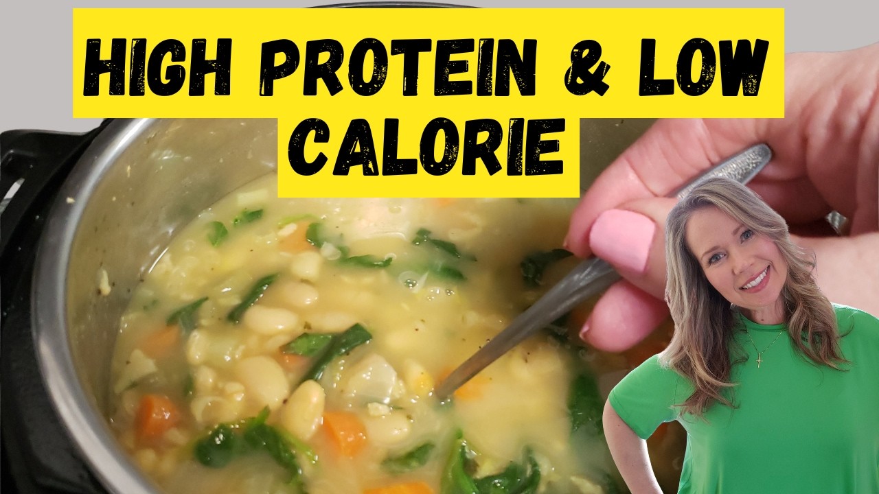 High Protein Vegan Bean Soup | WFPB & No Oil