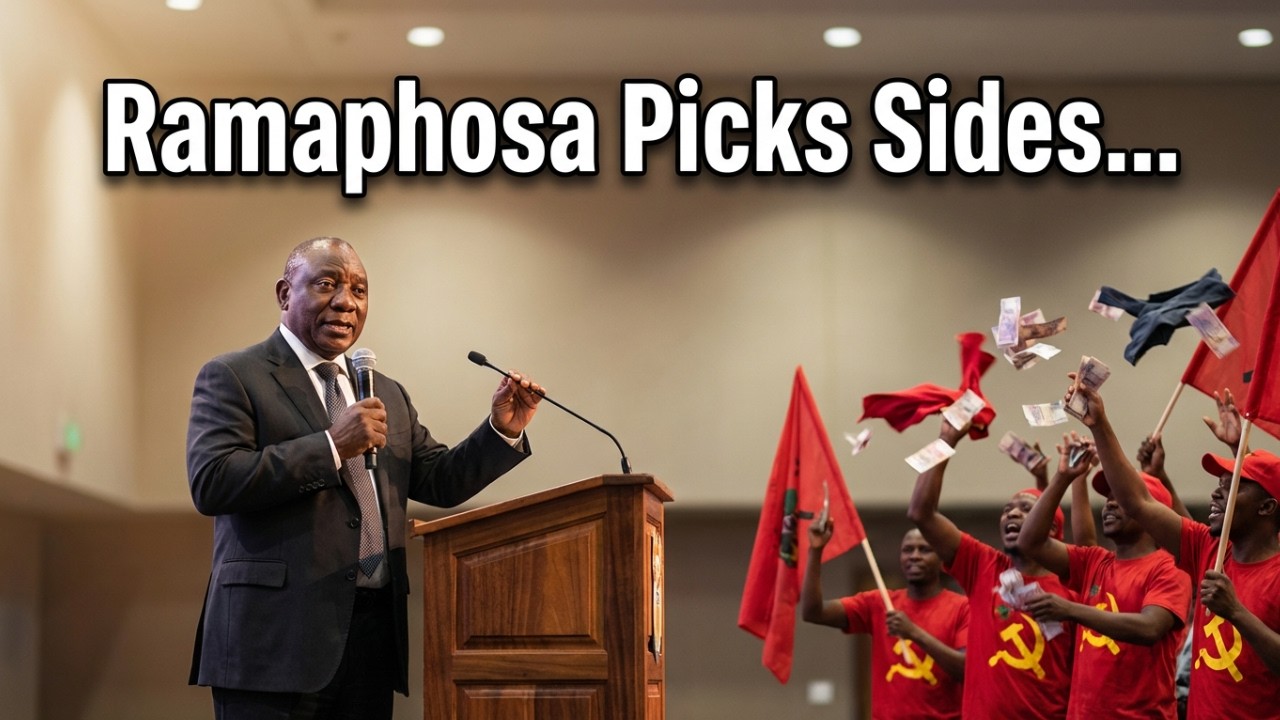 Рамафоса встал на сторону врагов Соединенных Штатов.