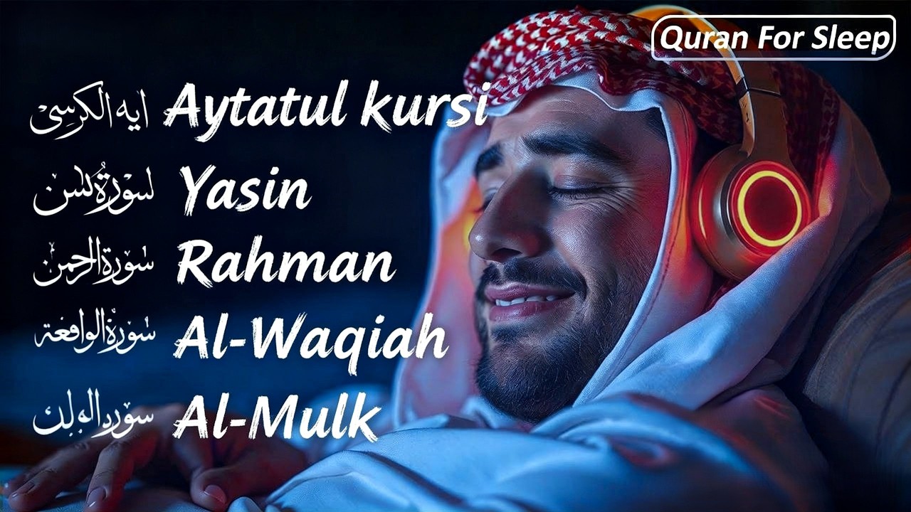 Quran Recitation in a Peaceful Voice || Ayat Al kursi, Al-Fatihah, Al-Ikhlas, An-Nas, Al-Falaq