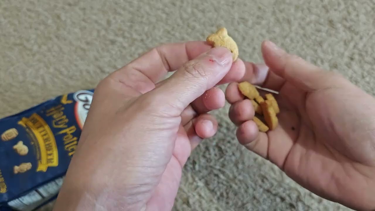 Обзор закуски Goldfish Harry Potter Butterbeer Limited Edition