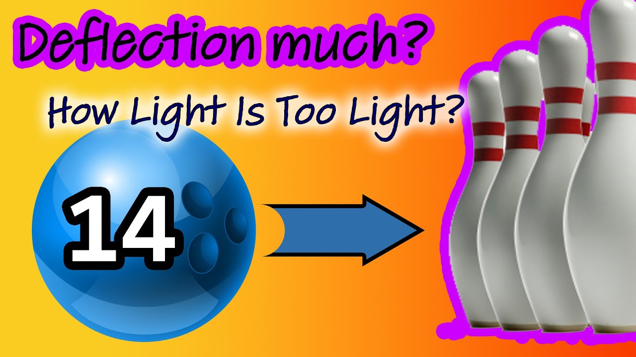 Bowling Ball Weight vs. Ball Deflection | Does A Lighter Ball Deflect More?