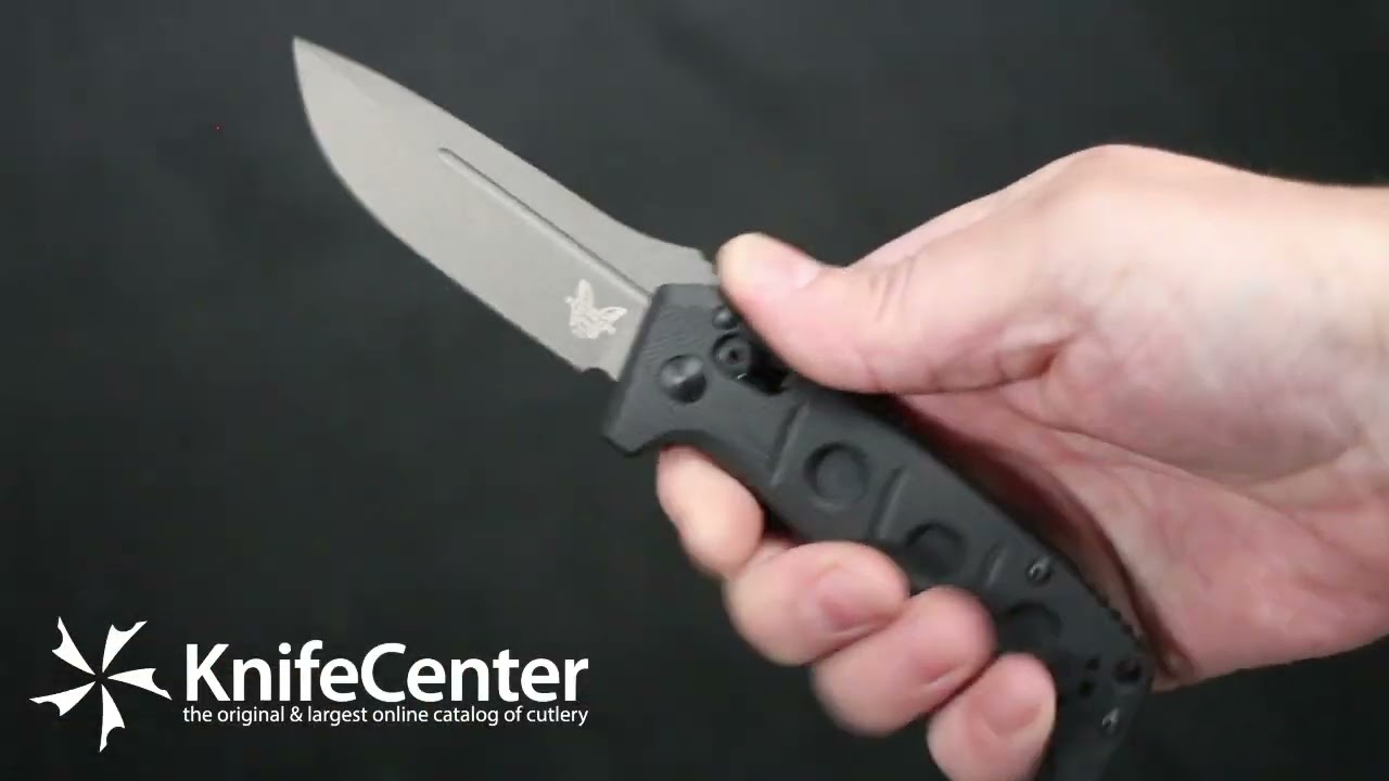 Benchmade 2730GY-1 Shane Sibert Mini Adamas AUTO Folding Knife