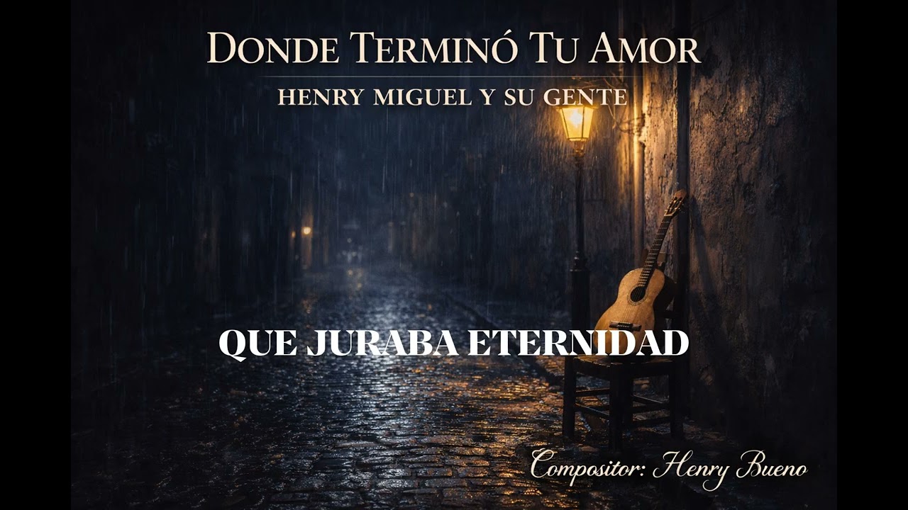 DONDE TERMINÓ TU AMOR | Bolero para quien aún se pregunta qué pasó