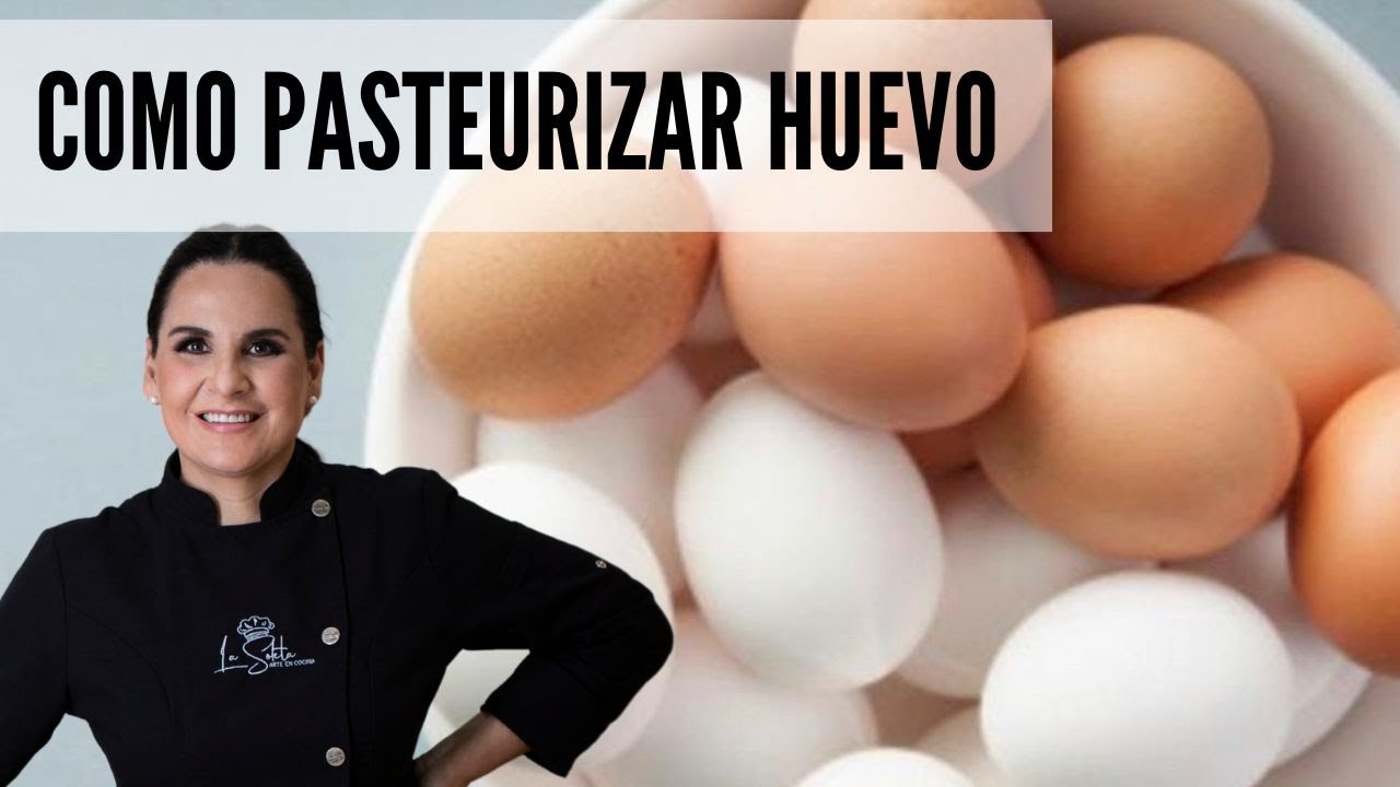 Aprende como PASTEURIZAR HUEVOS con Thermomix en 6 minutos