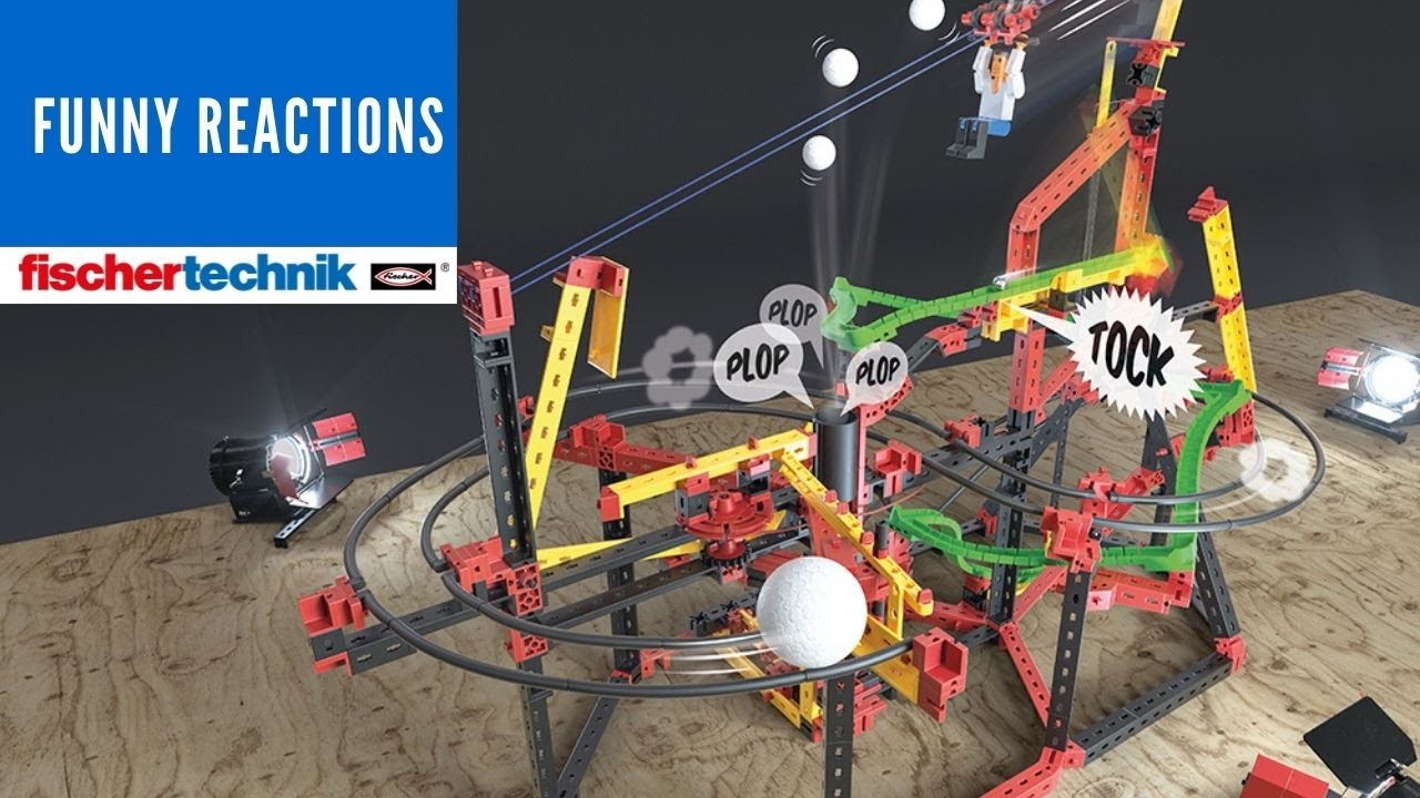 Witzige Kettenreaktionen erleben 🤩 - mit dem fischertechnik Funny Reactions