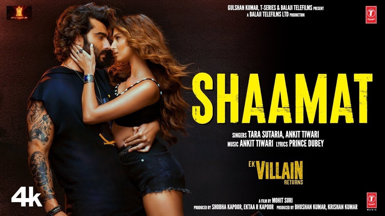 Shaamat Full Song - Ek Villain Returns New Song | Sahamt New Song | Shmt full song | Gali returns
