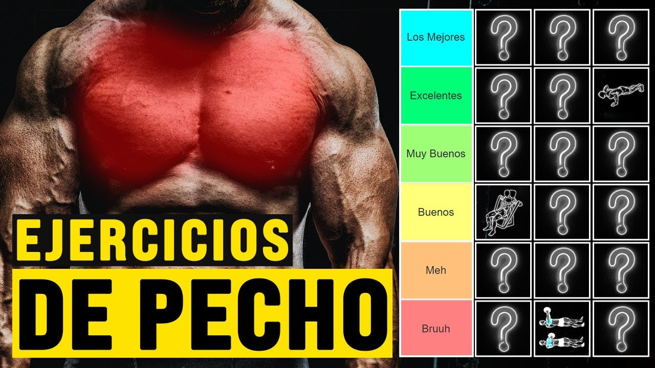 Ejercicios de Pecho, Tier list, Cuales SI y cuales NO