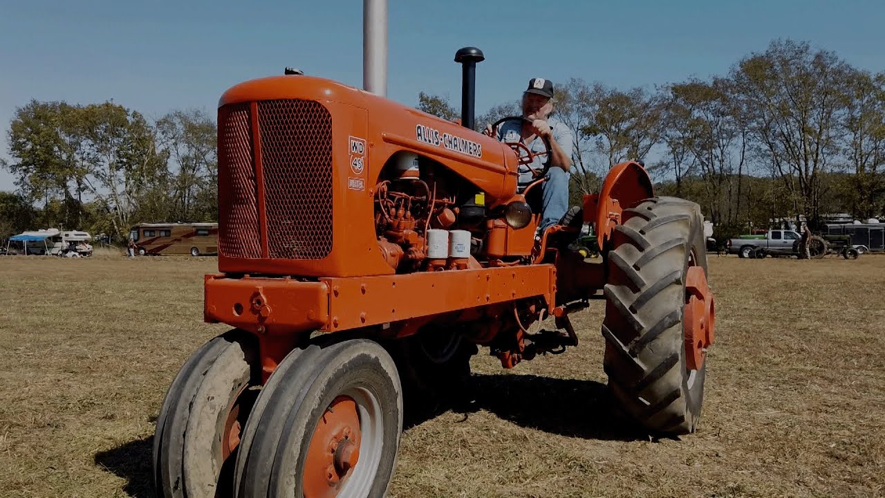 Allis Chalmers In The Family! WATCH Jeff's Diesel-Powered 1956 Allis Chalmers WD45 GO!