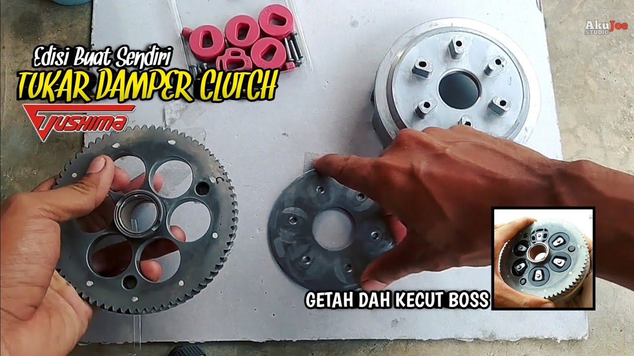 Tukar Damper Clutch 125ZR Video Ringkas #239