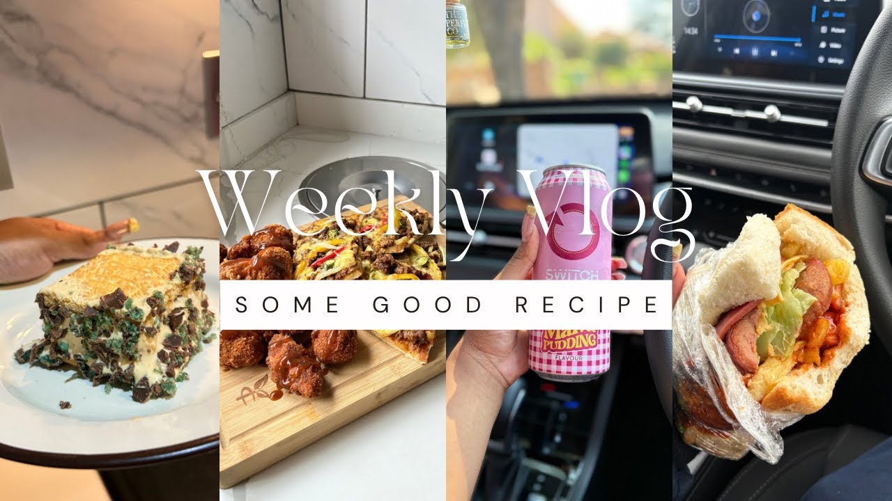 Weekly vlog: Peppermint Crisp IceCream Sandwich🍨 | Pizza & Wings🍕 | Yapping