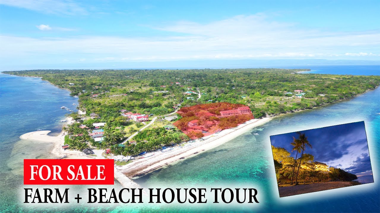 THE PERPECT GETAWAY Overlooking Farm Beach House Tour a138Cabilao Island Bohol Facing CEBU