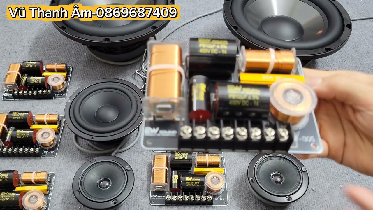 Cặp mạch phân tần EW-305 chia 3 đường tách biệt - Hàng tuyển chất lượng!!!