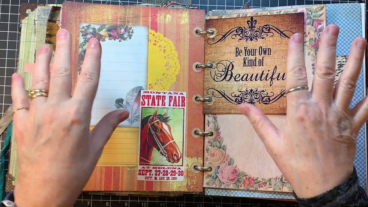 A Must Share!   Montana Journal Created by Cindy Just for Me!