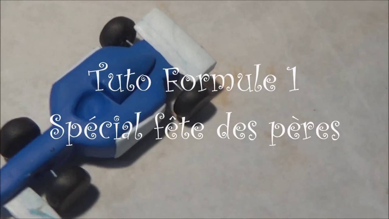 [Tuto Fimo] Spéciale fête des pères / voiture type F1