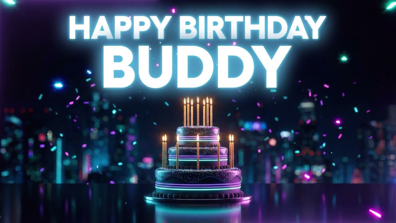 Happy Birthday Buddy Song 🎂 The Original Melody