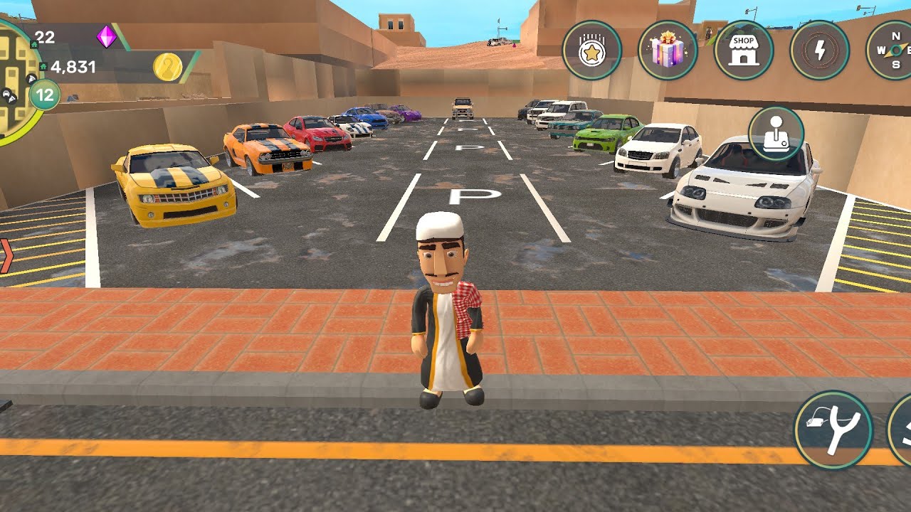 فتحت جميع السيارات في لعبه مغامرات عامر ⭐