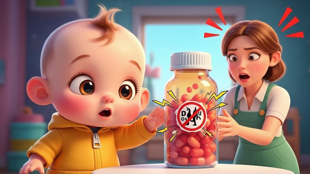 Medicine Is Not Sweet ! 🚫🍬 | Safety Song for Kids + More Nursery Rhymes & Kids Songs -  Cartoon Nick