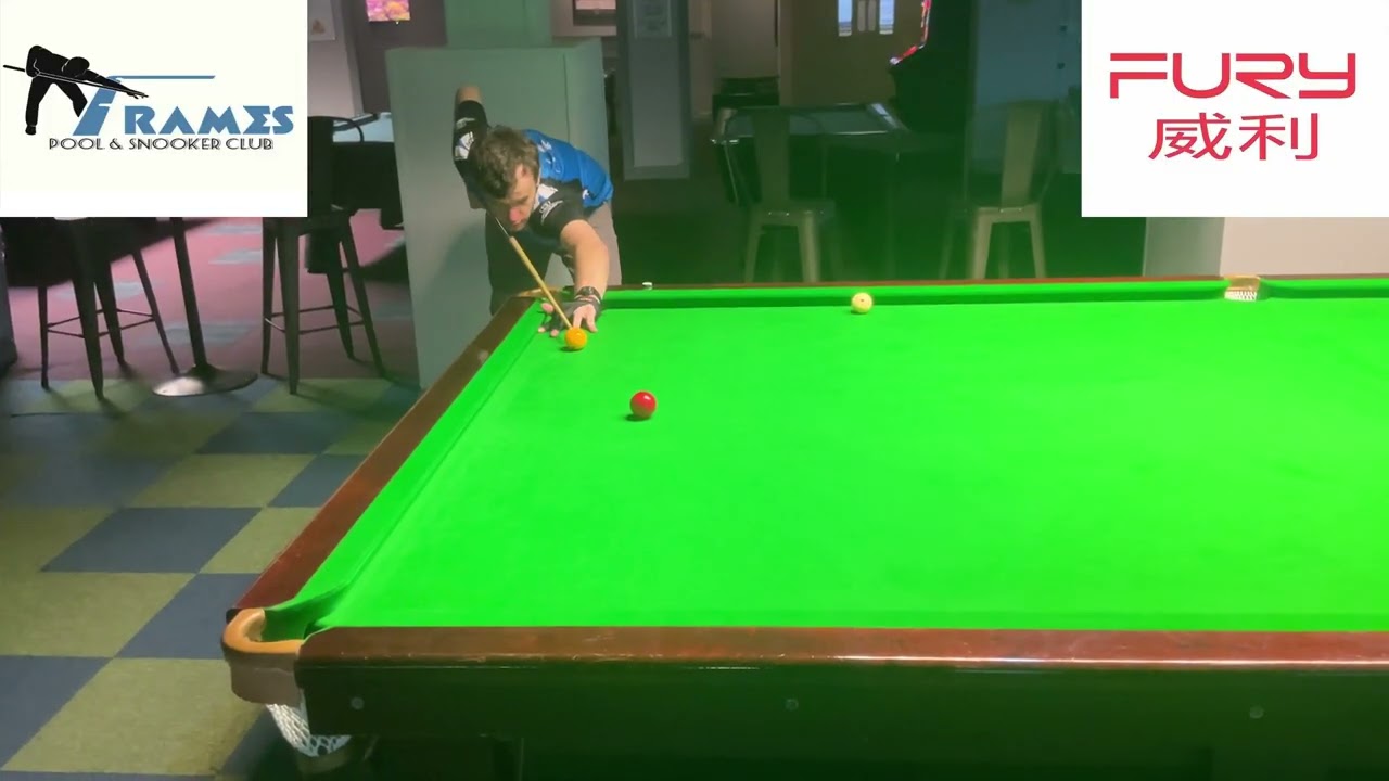 English Billiards Half Ball In-Off Shots