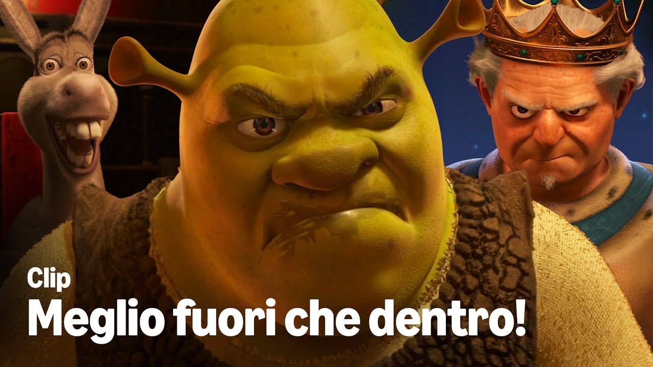 La CENA DI FAMIGLIA di Shrek e Fiona | Shrek 2