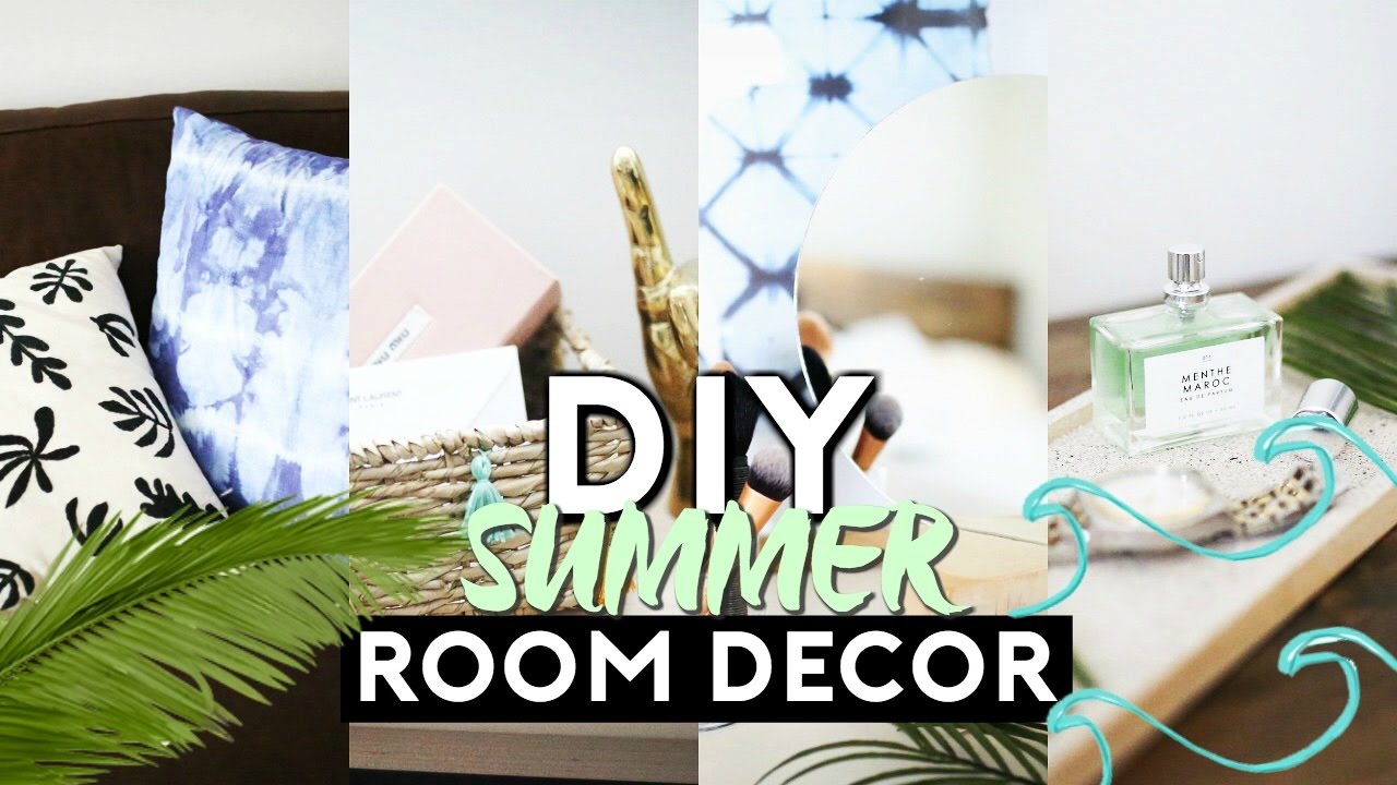DIY SUMMER ROOM DECOR (TUMBLR INSPIRED) 2017 | Minimal & EASY