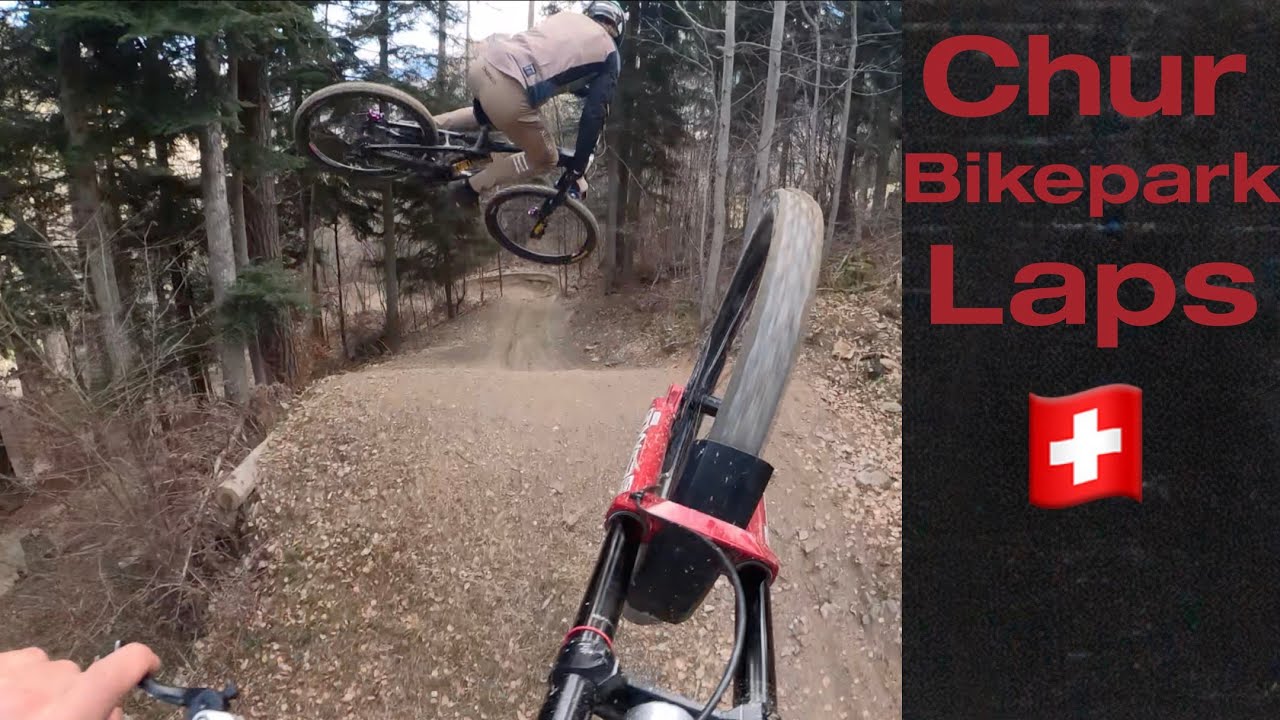 Close Calls at Alpen Bikepark Chur! Follow Cam Tag Team