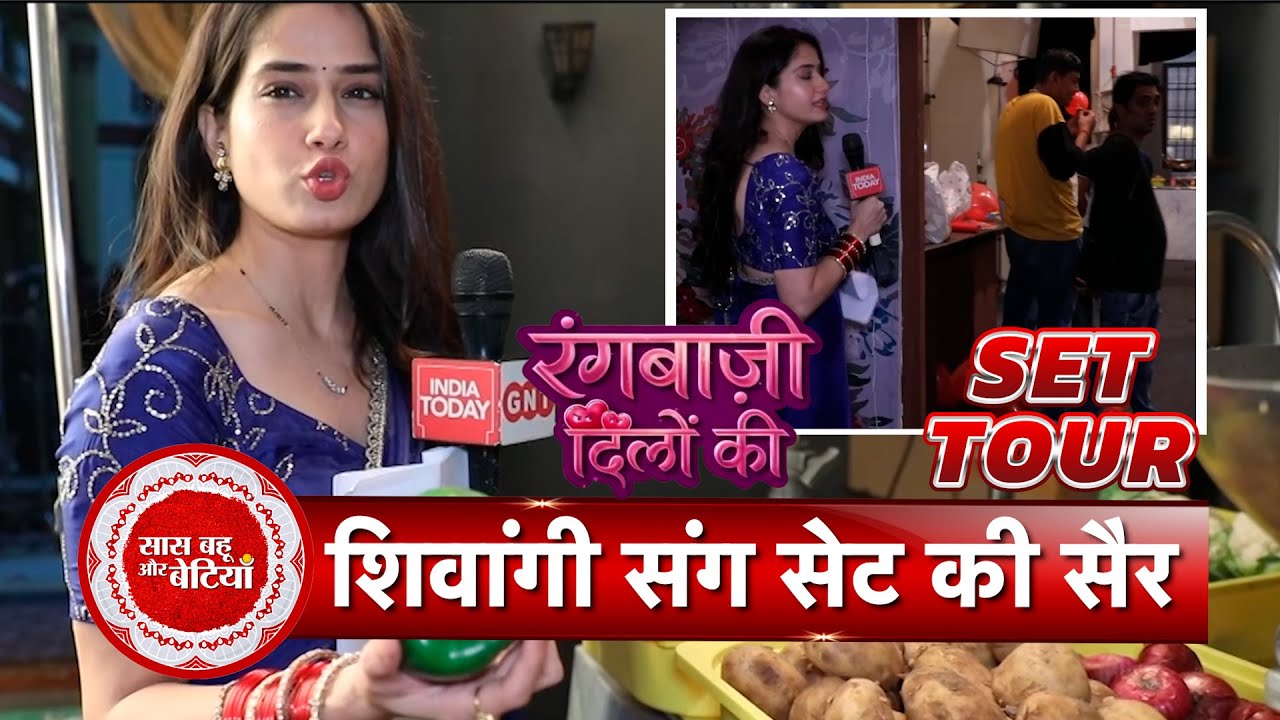 Exclusive Set Tour of Rangbaazi Dilon Ki With Manika Mehrotra Aka Shivangi | SBB