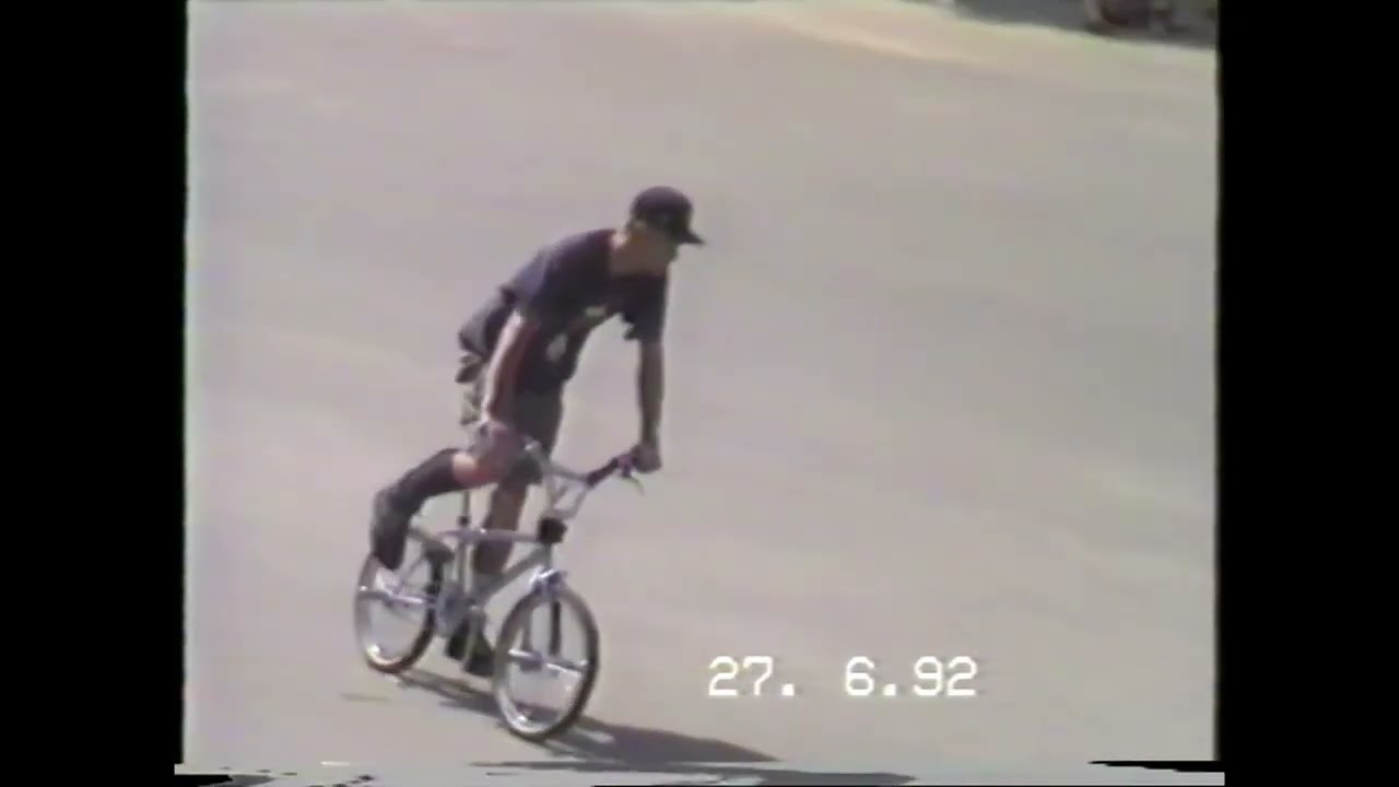Dirk Rosenthal – BMX Flatland im Kölner Jugendpark Juni 1992