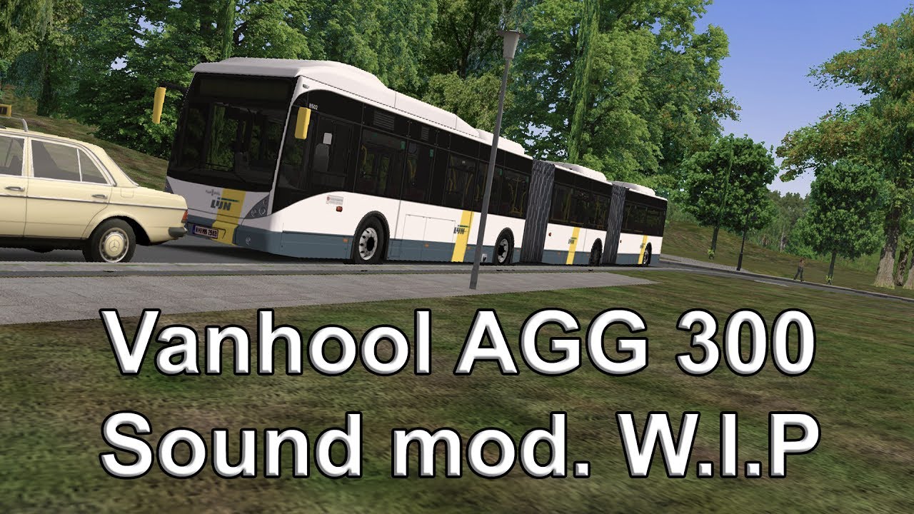 OMSI 2 De Lijn Vanhool AGG300 Sound mod (Discontinued)