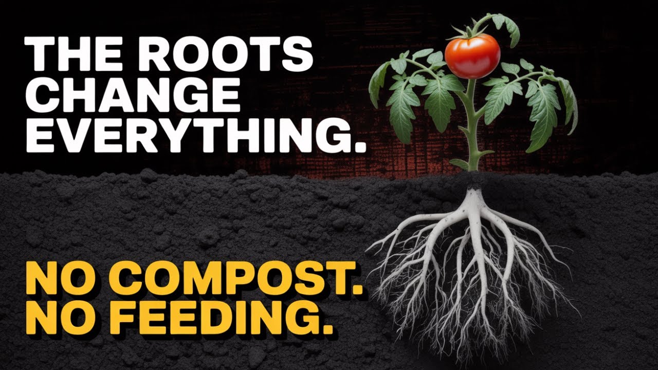 This Forgotten Old Soviet Tomato Method Builds INSANE Roots. No Compost, No Feeding!