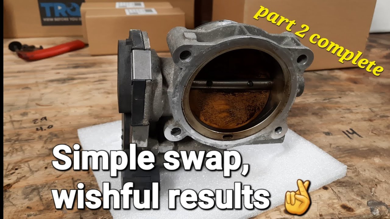 How To Install a NEW Throttle Body - Cadillac CTS