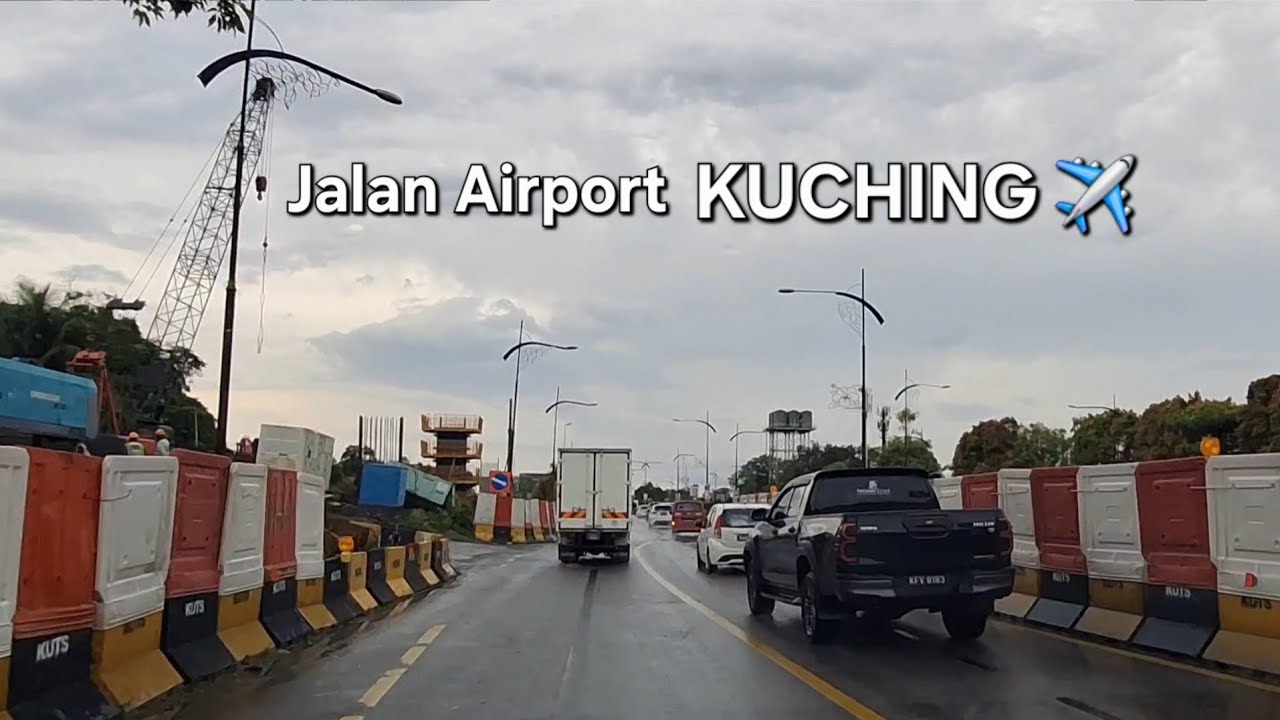 KUCHING BANJIR😵AIRPORT OK🙏SARAWAK UPDATE‼️
