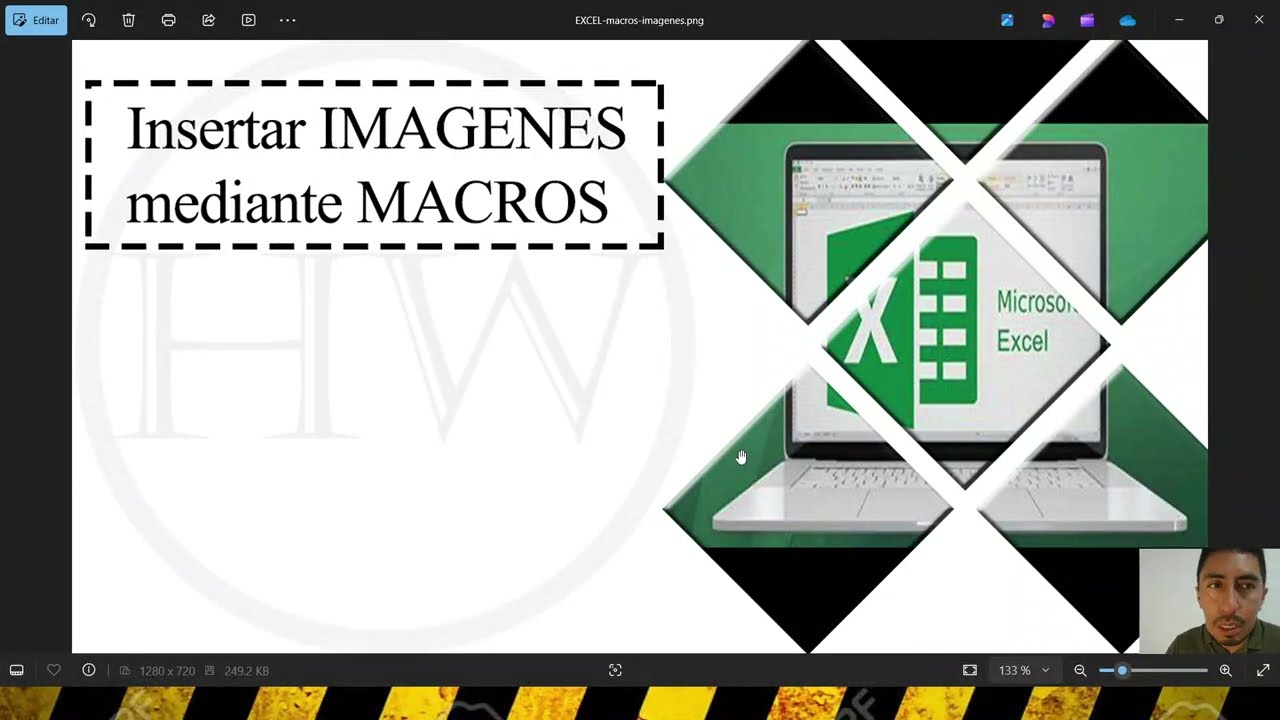 INSERTAR IMAGENES MEDIANTE MACROS EN EXCEL