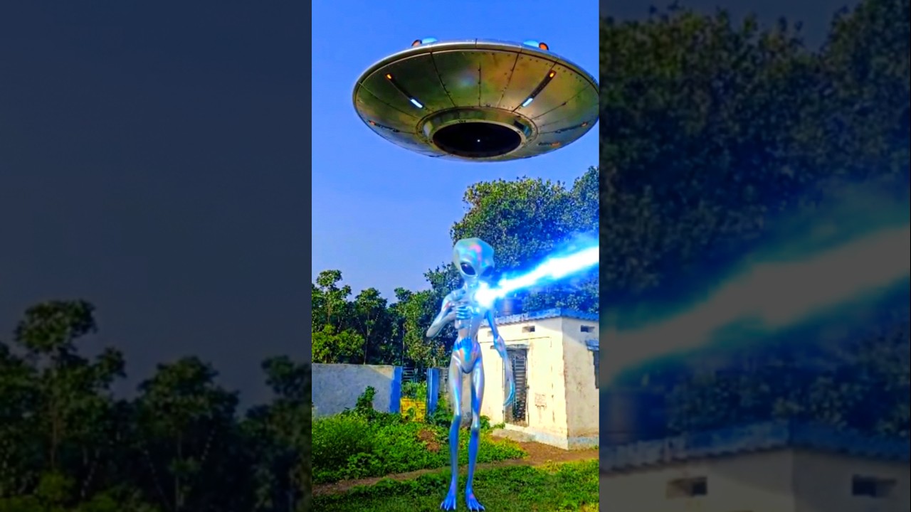 👽😱alien attack 😱👽❌ Police station per