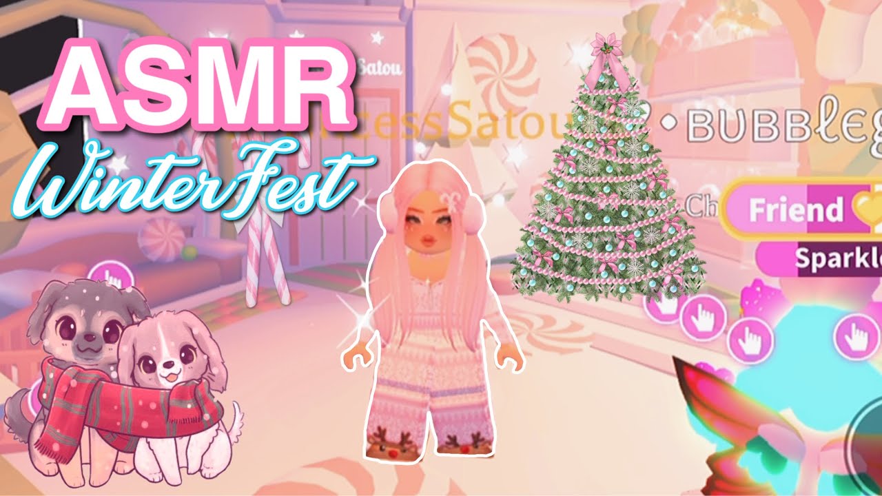 ❄️ ASMR ЯБЛОЧНЫЙ КАРАНДАШ ✨ Усынови меня на Зимнем фестивале! Играй со мной! Старю моего неоново-...
