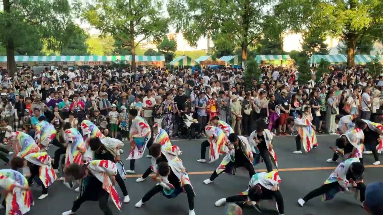 朝霞なるこ遊和会『THE HERO』【サタデーナイトアワード】／第41回 朝霞市民まつり 彩夏祭【本祭1日目】（2024/08/03）@マイタウン公園通り南演舞場