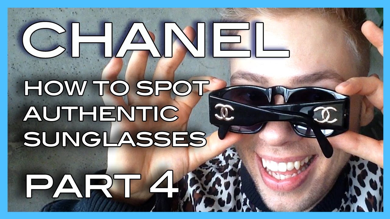 how to spot authentic CHANEL sunglasses PART 4