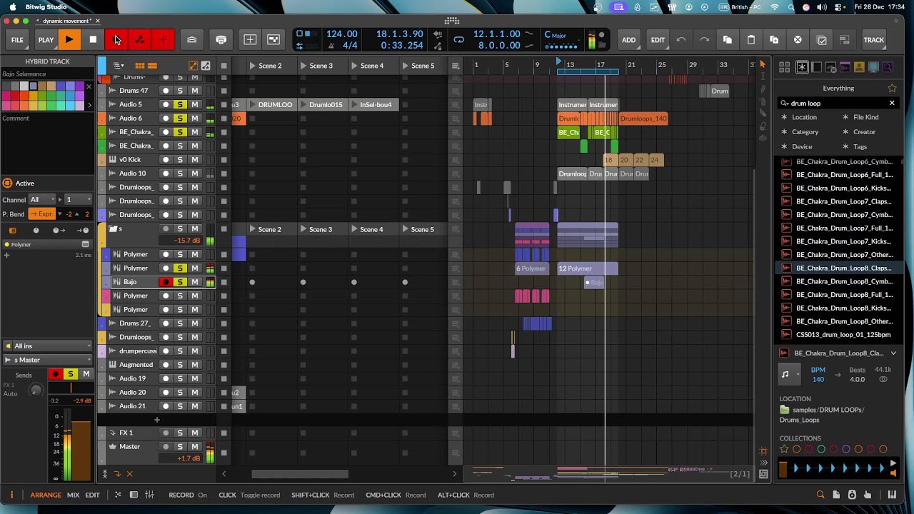 Bitwig 6 Beta 11 Glitch n' Chop