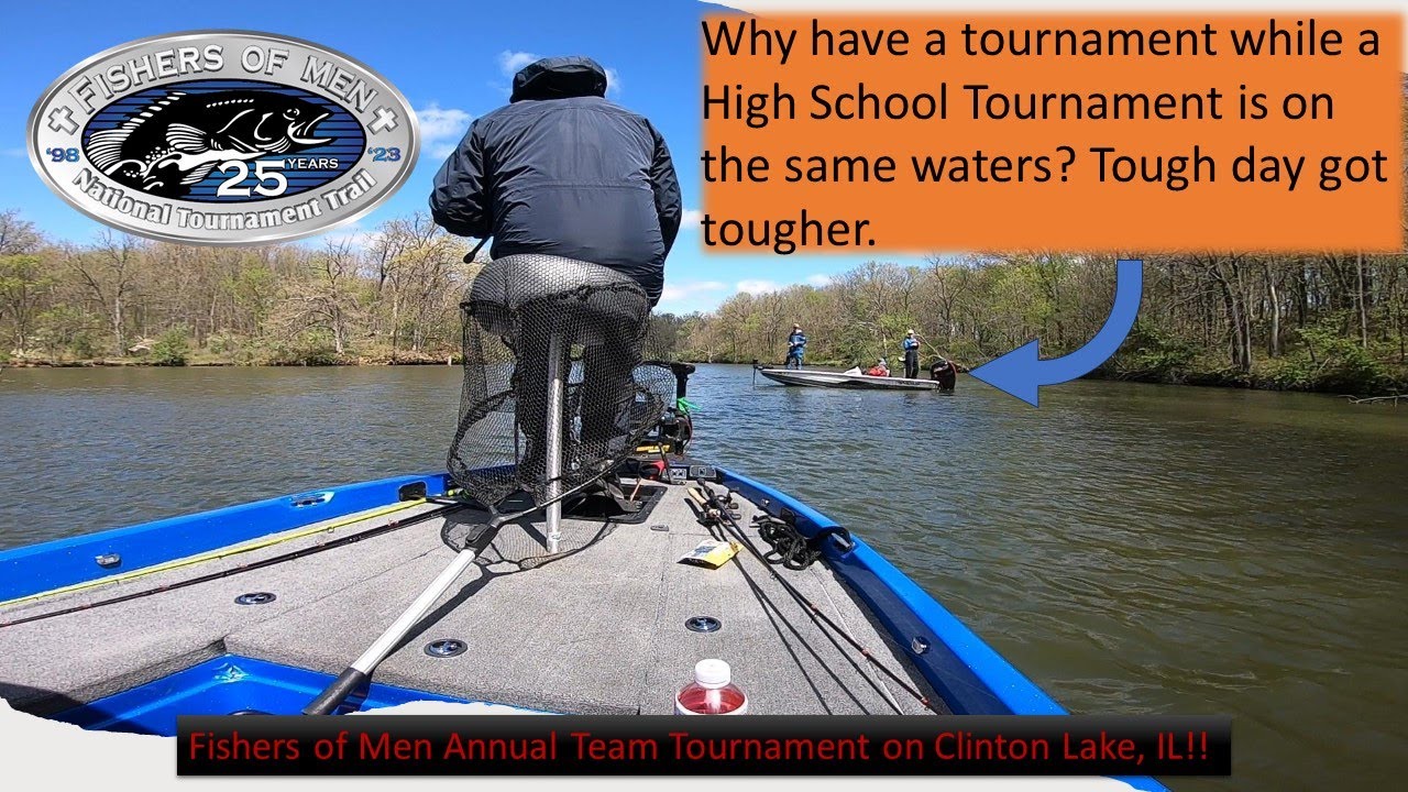 Fishers of Men Fishing Tournament Clinton Lake, Illinois - April 20, 2024