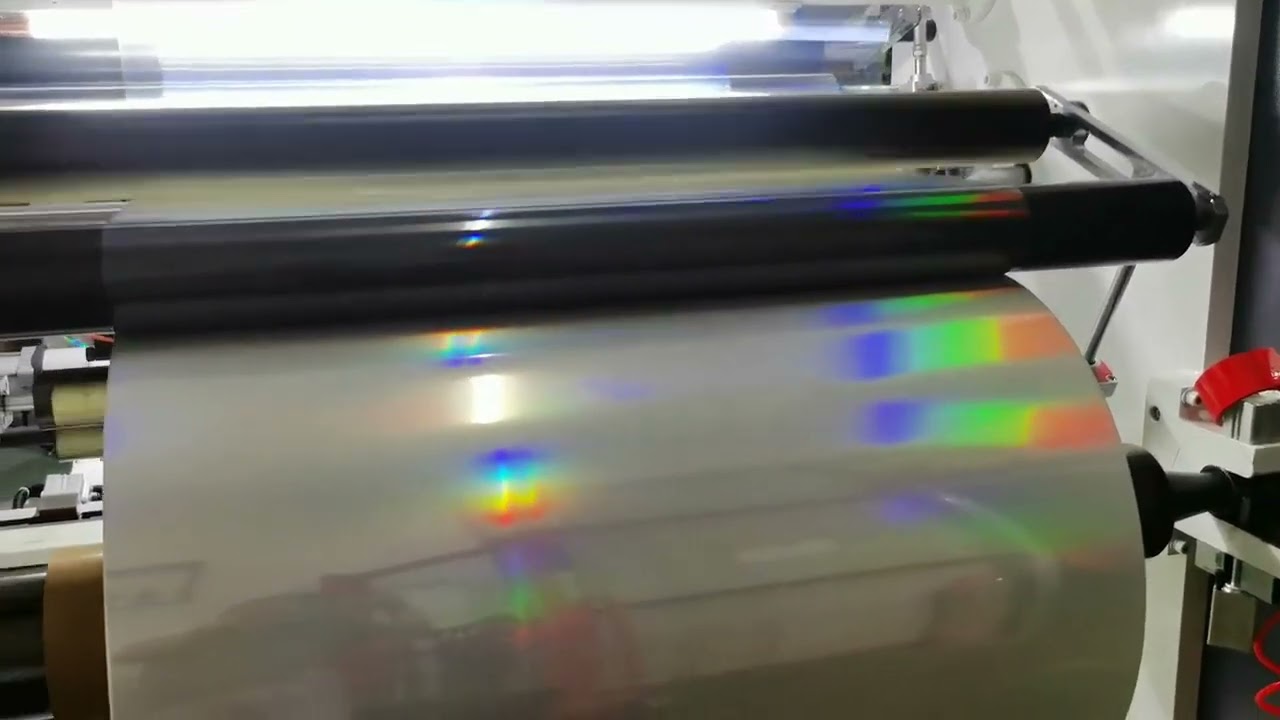 packaging holographic bag holographic foil print holographic paper 
