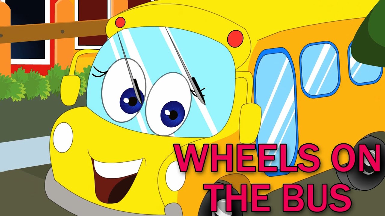 Wheels on the Bus | Nursery Rhymes | Rhymes