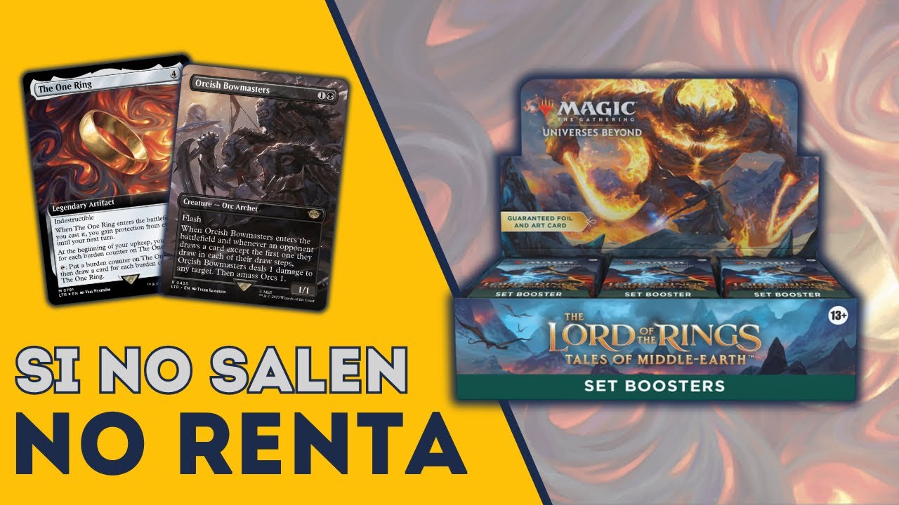 ¡Qué decepción! Caja de Set de El Señor de los Anillos. #mtg #ltr 04